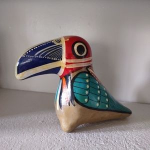 COPY - Mexican Folk Art Hand painted Toucan.
